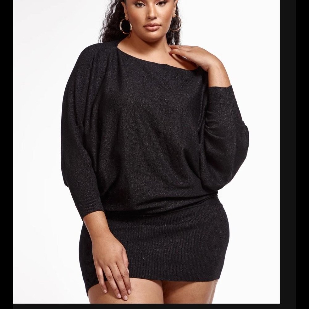 Larina Dolman Sleeve Sweater Dress (NEVER WORN/BRAND NEW)